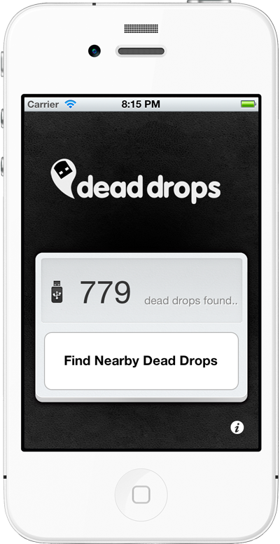 Dead Drops iPhone App
